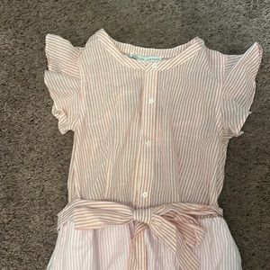 NWT English Factory Seersucker Maxi Dress, Size S